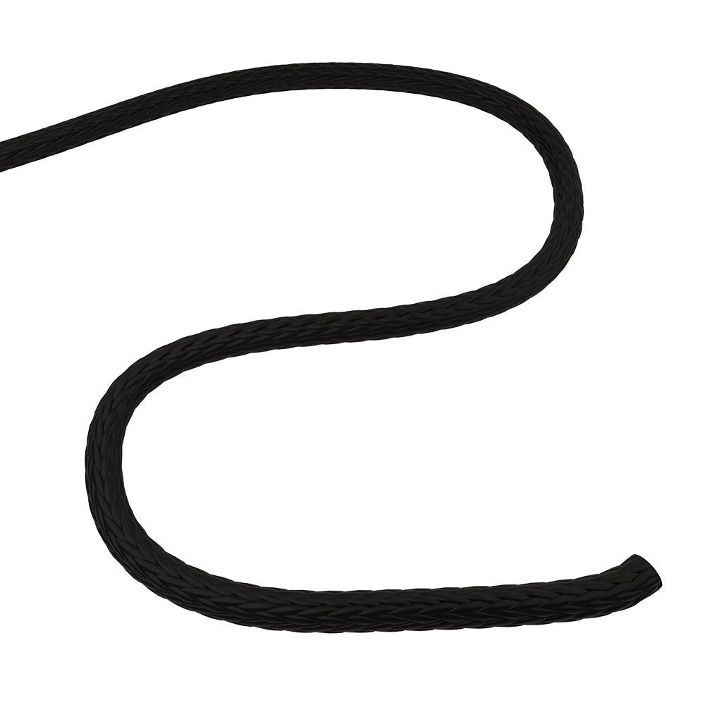 Q-Link Replacement Pendant Cord (Black Waxed Cotton) - 5PK