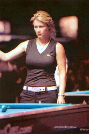 SPOTTED! Allison Fisher - Pro Billiard Player