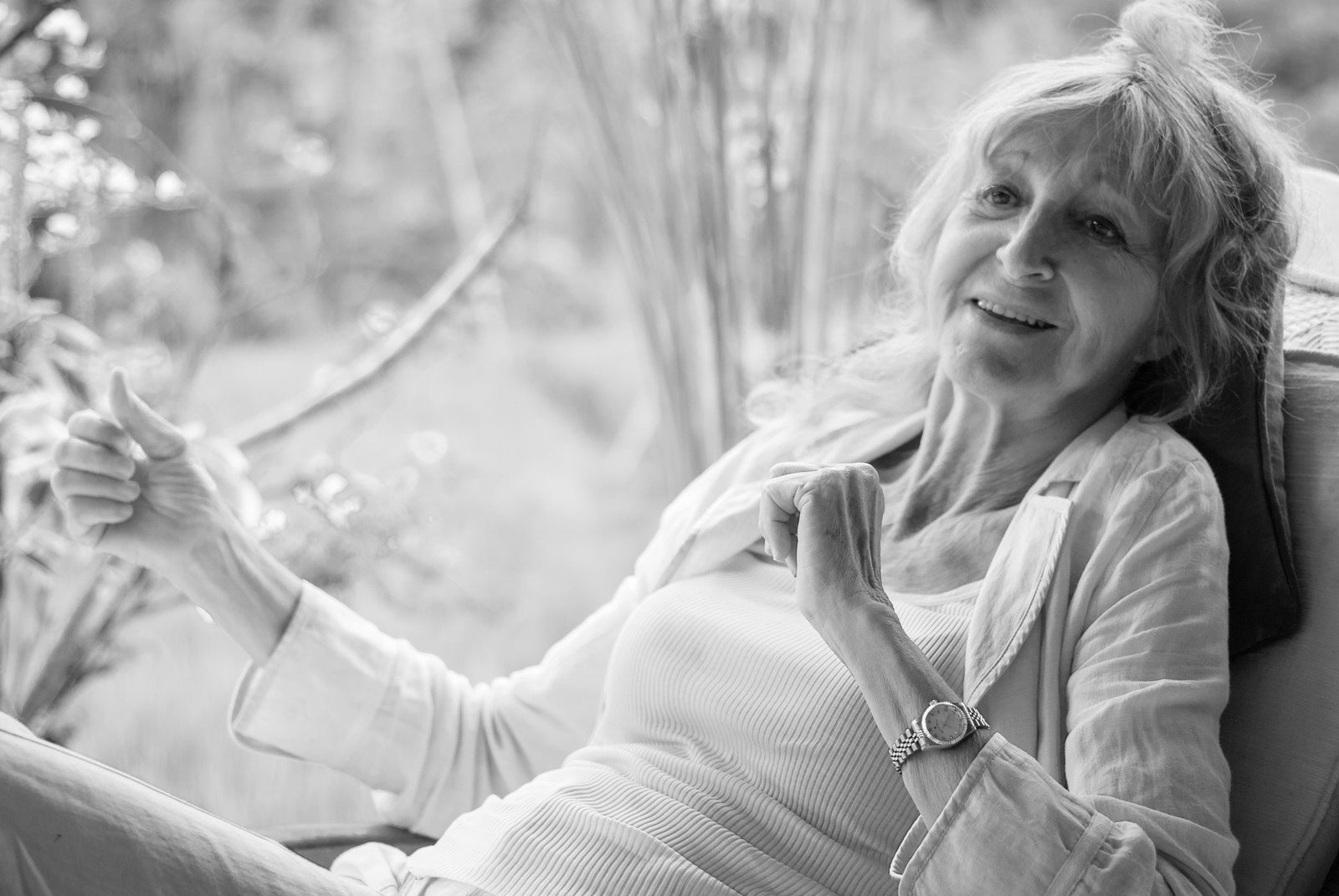 Margo Anand - Author ["...it allows me to stay calm and centered in high intensity situations.  To me, the Q-Link is a short cut to meditation."]