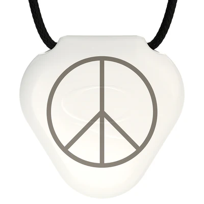 Q-Link Acrylic SRT-3 Pendant (Original White) Peace