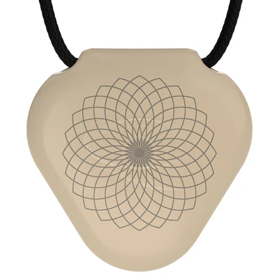 Q-Link Acrylic SRT-3 Pendant (Shifting Sand) Lotus Flower