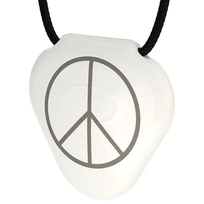 Q-Link Acrylic SRT-3 Pendant (Original White) Peace