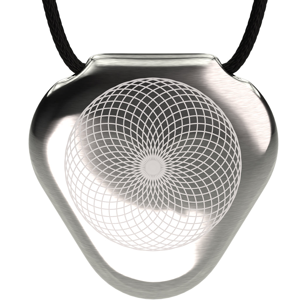 Q-Link Stainless Steel (Natural) (Torus) SRT-3 Pendant