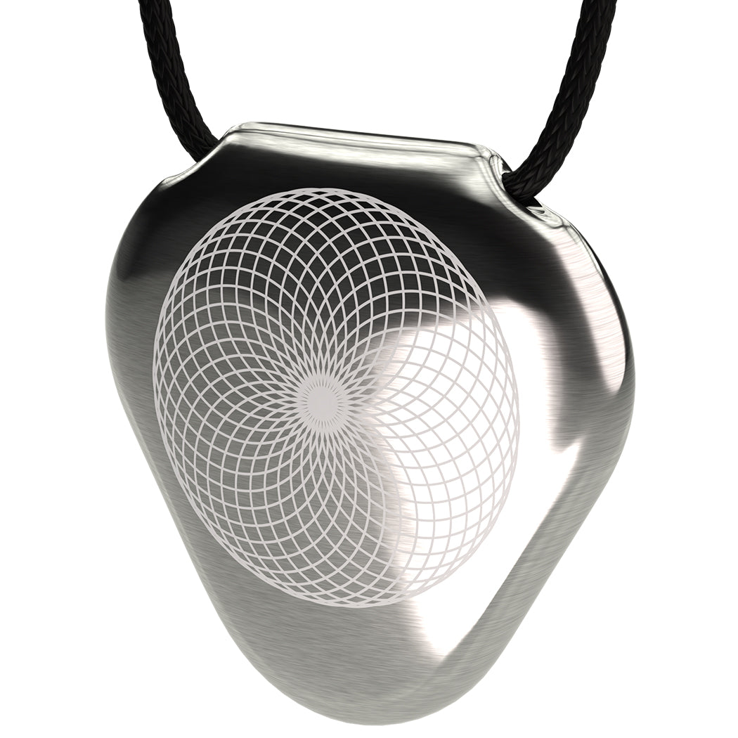 Q-Link Stainless Steel (Natural) (Torus) SRT-3 Pendant