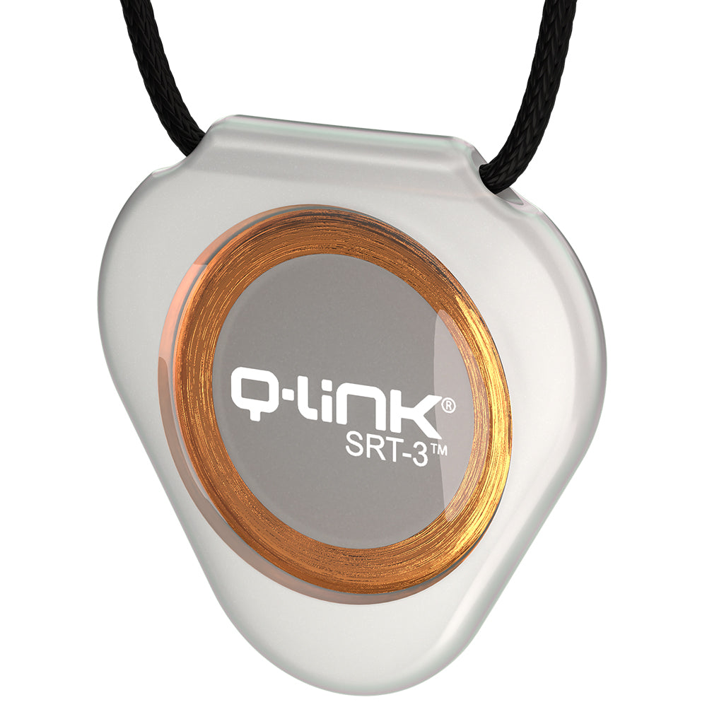 Q-Link Acrylic SRT-3 Pendant (Translucent Pearl)