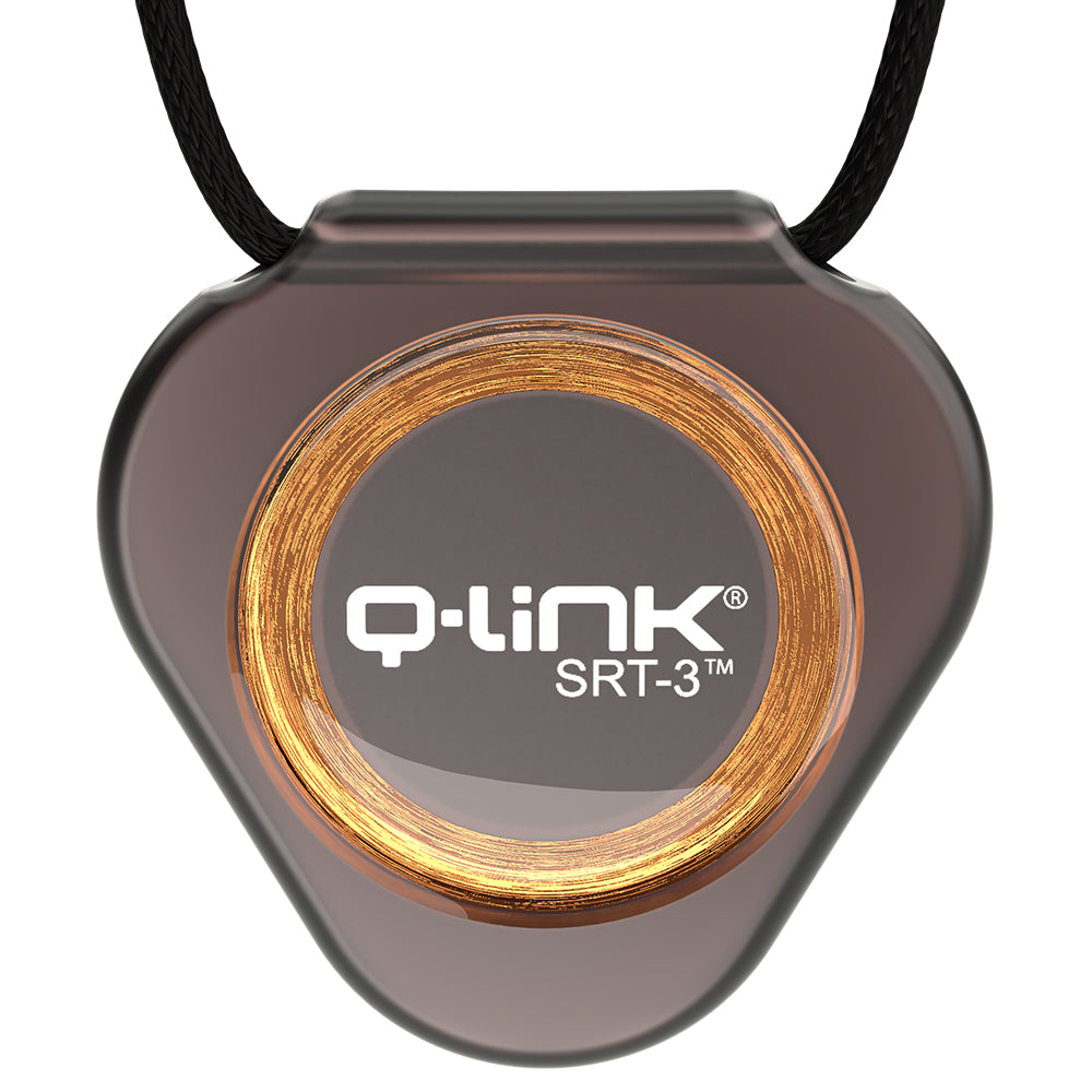Q-Link Acrylic SRT-3 Pendant (Translucent Smokey Quartz)