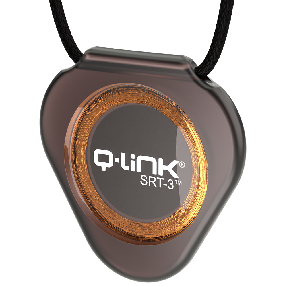 Q-Link Acrylic SRT-3 Pendant (Translucent Smokey Quartz)