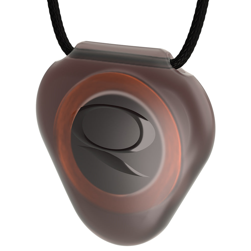 Q-Link Acrylic SRT-3 Pendant (Translucent Smokey Quartz)
