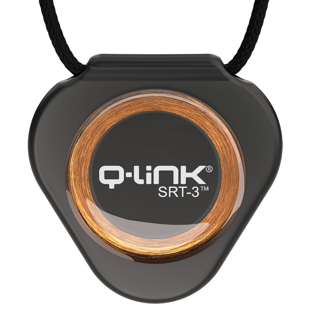 Q-Link Acrylic SRT-3 Pendant (Translucent Carbon)
