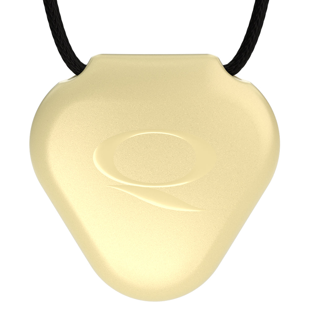 Q-Link Acrylic SRT-3 Pendant (Champagne Pearl)