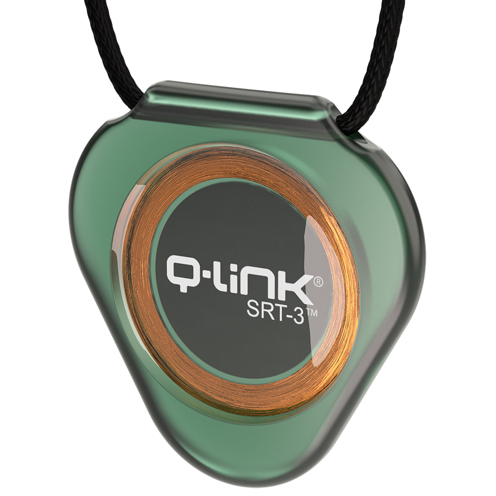 Q-Link Acrylic SRT-3 Pendant (Translucent Jade)