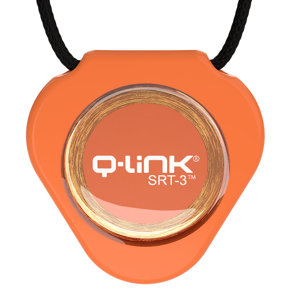 Q-Link Acrylic SRT-3 Pendant (Vivid Orange)