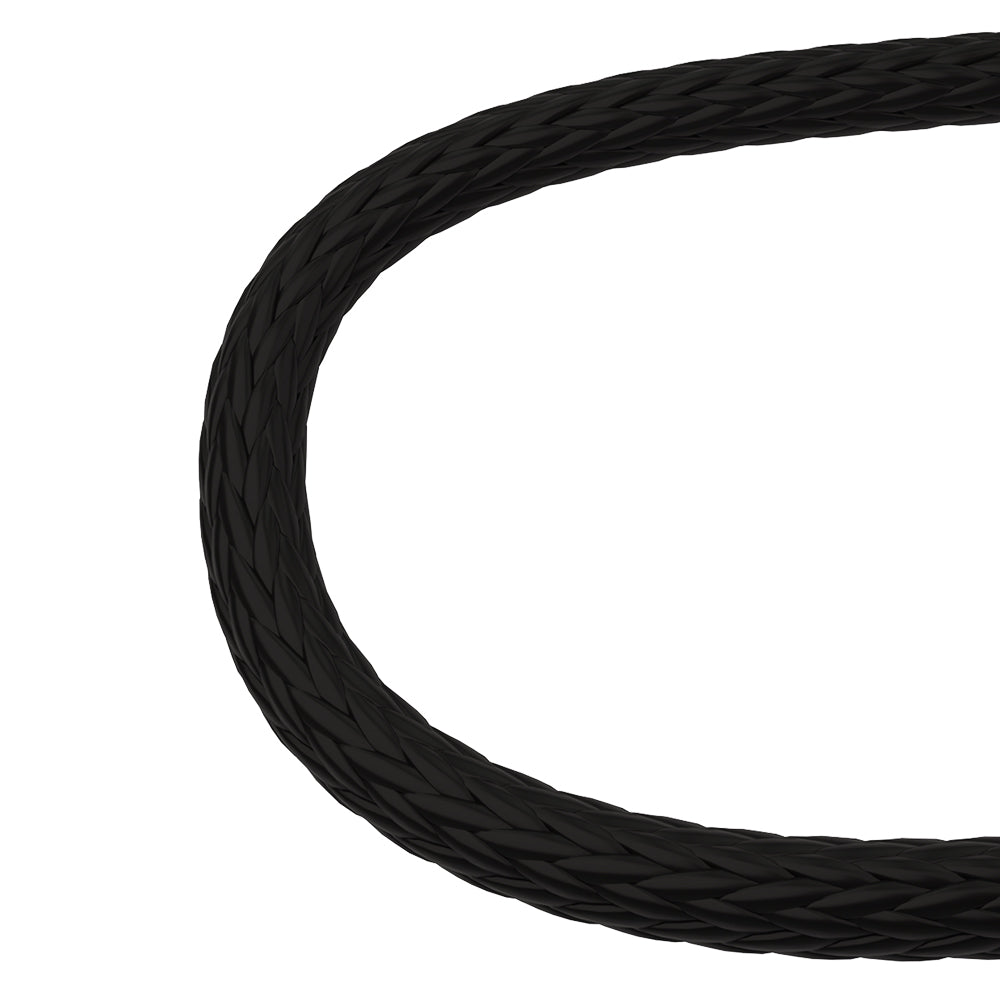 Q-Link Replacement Pendant Cord (Black Waxed Cotton) - 5PK