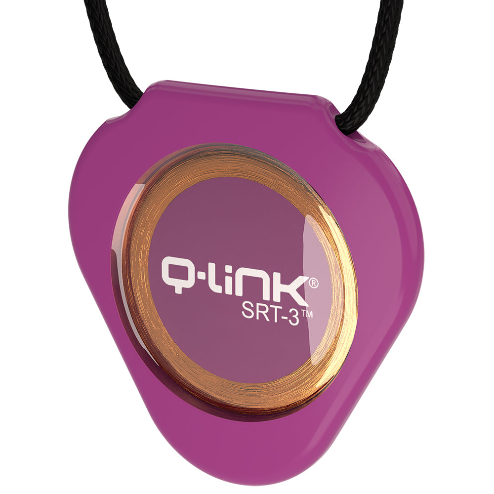Q-Link Acrylic SRT-3 Pendant (Sangria)