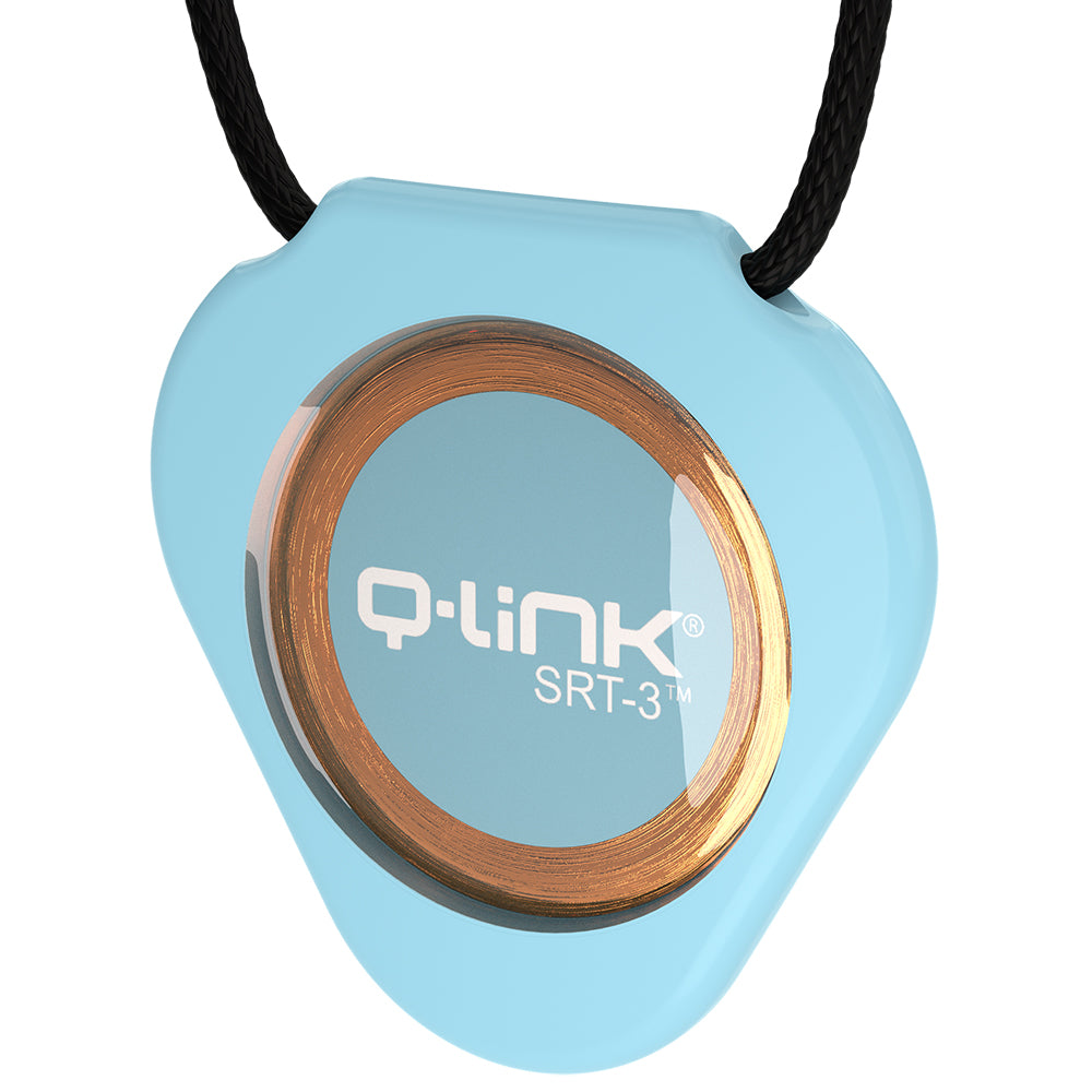 Q-Link Acrylic SRT-3 Pendant (Sleek Blue)