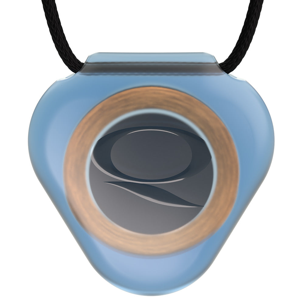 Q-Link Acrylic SRT-3 Pendant (Translucent Blue Quartz)