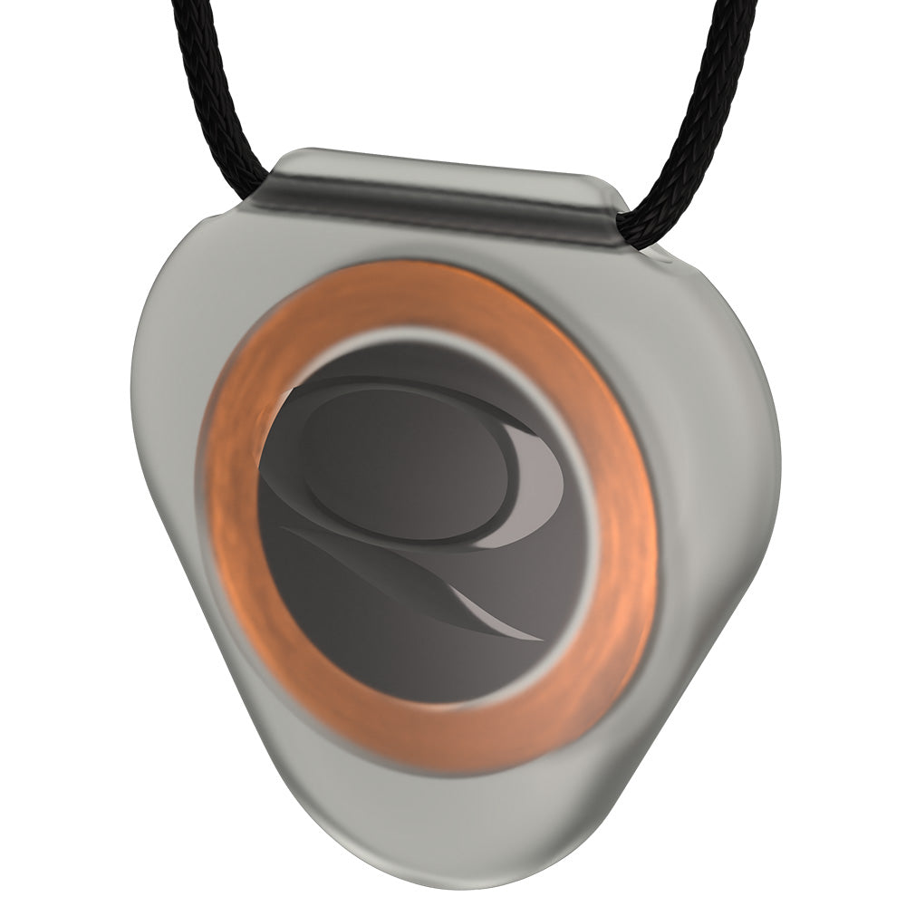 Q-Link Acrylic SRT-3 Pendant (Translucent Silver Spring)