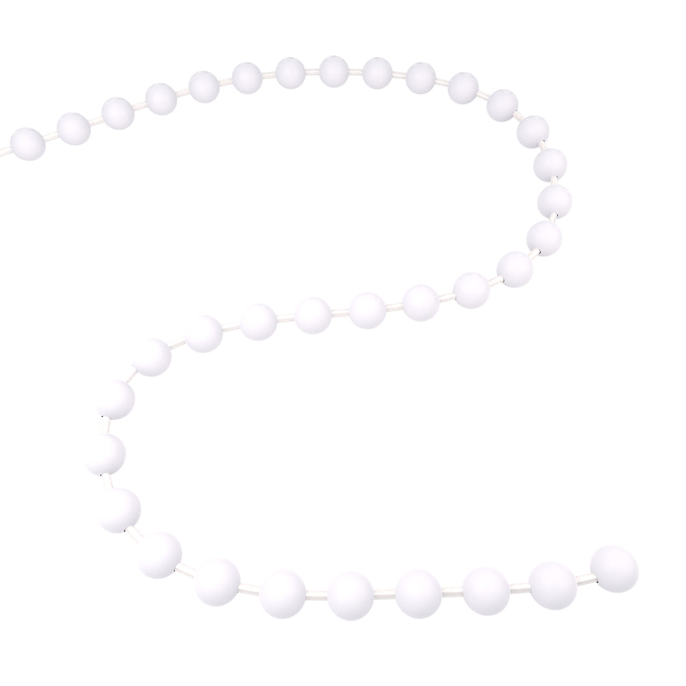Q-Link Brand Color Coded Bead Chain (White)